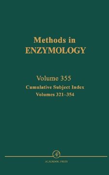 portada Cumulative Subject Index, Volume 355 (Methods in Enzymology) (en Inglés)
