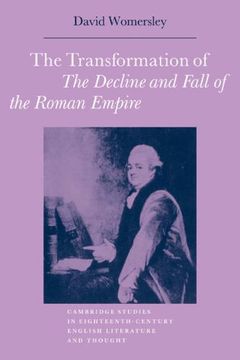 portada Transformation of Decline and Fall: 0 (Cambridge Studies in Eighteenth-Century English Literature and Thought) (en Inglés)