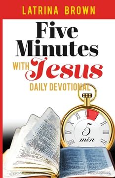 portada Five Minutes with Jesus: Daily Devotional (en Inglés)
