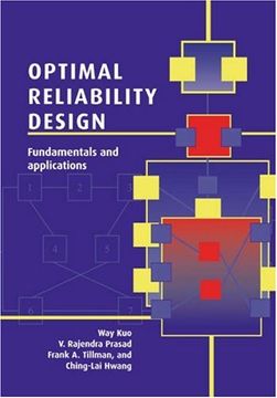 portada Optimal Reliability Design: Fundamentals and Applications (in English)