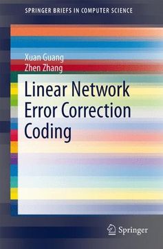 portada Linear Network Error Correction Coding (Springerbriefs in Computer Science) (en Inglés)