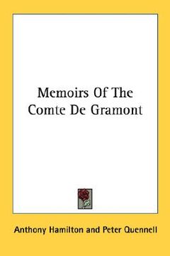 portada memoirs of the comte de gramont (en Inglés)