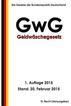portada Geldwäschegesetz - GwG (en Alemán)