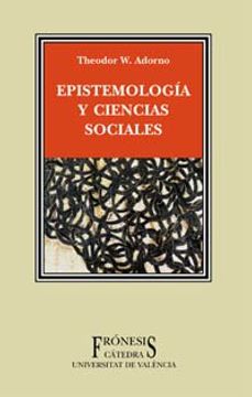 portada Epistemologia y Ciencias Sociales
