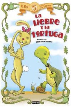 portada Leo 5 minutos antes de dormir:La liebre y la toruga (Spanish Edition)