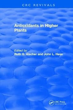 portada Antioxidants in Higher Plants (Crc Press Revivals) (en Inglés)