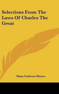 portada selections from the laws of charles the great