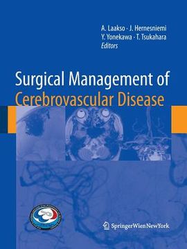 portada surgical management of cerebrovascular disease (en Inglés)