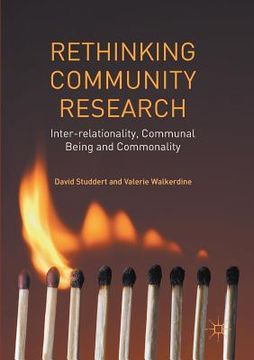 portada Rethinking Community Research: Inter-Relationality, Communal Being and Commonality