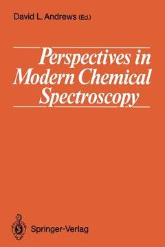 portada perspectives in modern chemical spectroscopy (en Inglés)