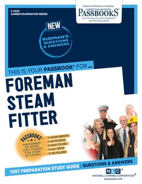 portada Foreman Steamfitter (C-2025): Passbooks Study Guide Volume 2025