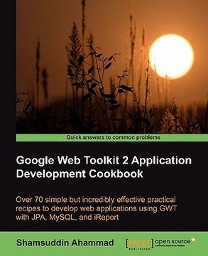 portada google web toolkit 2 application development cookbook (in English)