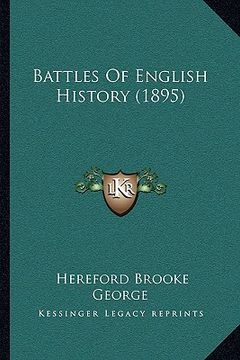 portada battles of english history (1895) (en Inglés)