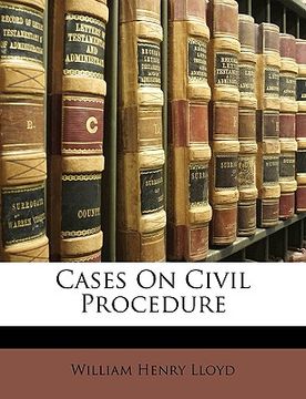portada cases on civil procedure (in English)