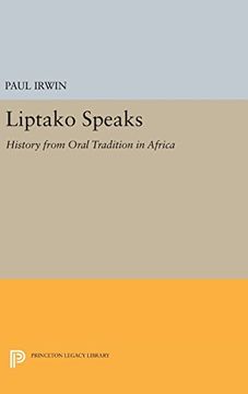 portada Liptako Speaks: History From Oral Tradition in Africa (Princeton Legacy Library) (in English)