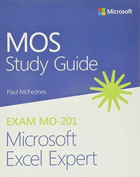 portada Mos Study Guide for Microsoft Excel Expert Exam Mo-201 (en Inglés)