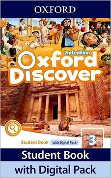portada Oxford Discover: Level 3: Student Book With Digital Pack: Print Student Book and 2 Years 'Access to Student E-Book, Workbook E-Book, Online Practice and Student Resources. (in English)