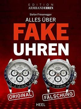 portada Alles Über Fake-Uhren: Fälschungen Erkennen (en Alemán)