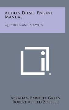 portada Audels Diesel Engine Manual: Questions and Answers (en Inglés)