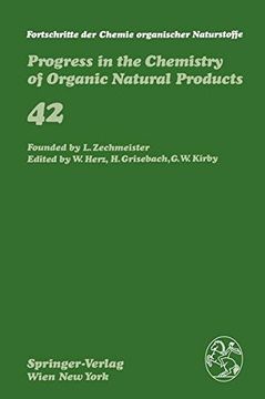 portada Fortschritte der Chemie Organischer Naturstoffe / Progress in the Chemistry of Organic Natural Products: Volume 42