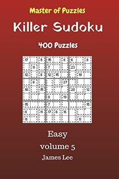 portada Master of Puzzles - Killer Sudoku 400 Easy Puzzles 9x9 Vol. 5 (Volume 5) (en Inglés)