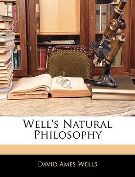 portada well's natural philosophy (en Inglés)