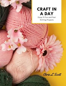 portada Craft in a Day: Enjoy 15 Fun and Fast Knitting Projects (en Inglés)