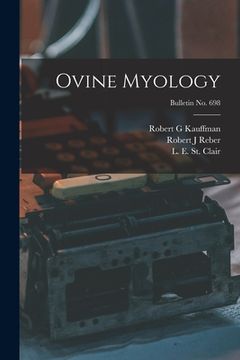 portada Ovine Myology; bulletin No. 698 (en Inglés)