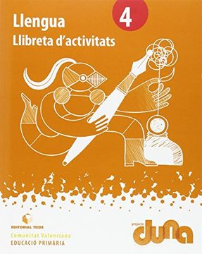 portada Llengua 4 (llibreta) - Projecte Duna - Comunitat Valenciana
