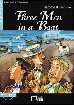 portada Three men in a Boat+Cd Life Skills: 000001 (Black Cat. Reading and Training) - 9788468250267 (in English)