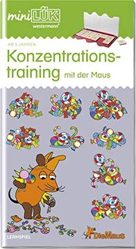 portada Minilük / Kindergarten / Vorschule: Minilük: Konzentrationstraining mit der Maus (en Alemán)