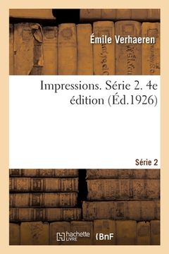 portada Impressions. Série 2. 4e Édition (in French)