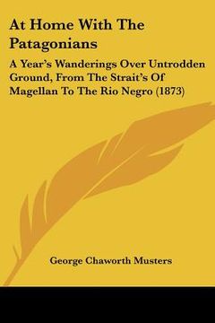 portada at home with the patagonians: a year's wanderings over untrodden ground, from the strait's of magellan to the rio negro (1873) (en Inglés)