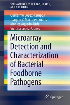 portada microarray detection and characterization of bacterial foodborne pathogens (en Inglés)