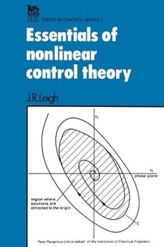 portada Essentials of Non-Linear Control Theory (Control, Robotics and Sensors) (en Inglés)