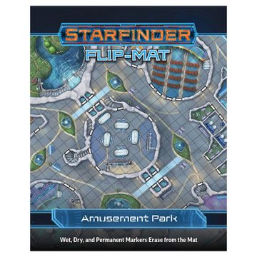 portada Starfinder Flip-Mat: Amusement Park (en Inglés)