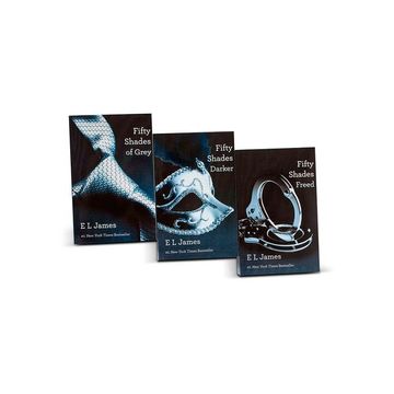 portada Fifty Shades Trilogy. 3-Volume Boxed Set: Fifty Shades of Grey, Fifty Shades Darker, Fifty Shades Freed (in English)
