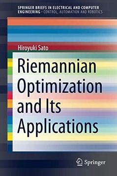 portada Riemannian Optimization and its Applications (Springerbriefs in Electrical and Computer Engineering) (en Inglés)