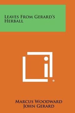 portada Leaves from Gerard's Herball (en Inglés)