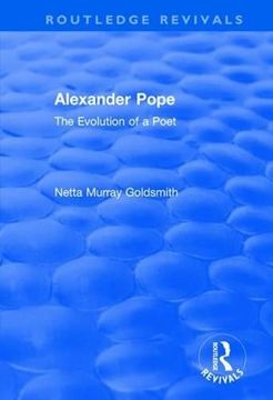 portada Alexander Pope: The Evolution of a Poet