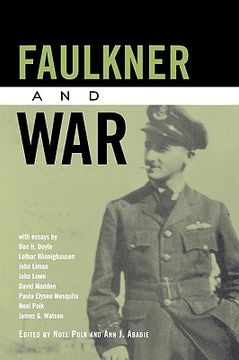 portada faulkner and war (en Inglés)
