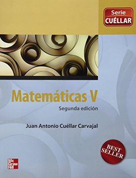 portada Matematicas v. Dgb. Segunda Edicion