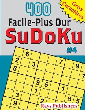 portada 400 Facile-Plus Dur SuDoKu #4 (en Francés)