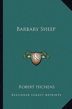 portada barbary sheep (en Inglés)