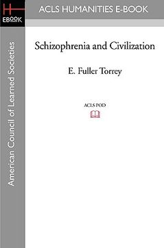 portada schizophrenia and civilization (en Inglés)