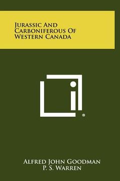 portada jurassic and carboniferous of western canada (en Inglés)
