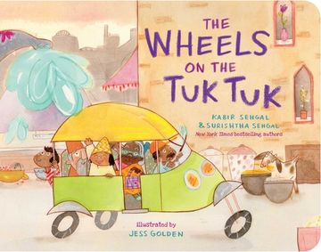 portada The Wheels on the tuk tuk (Classic Board Books) 
