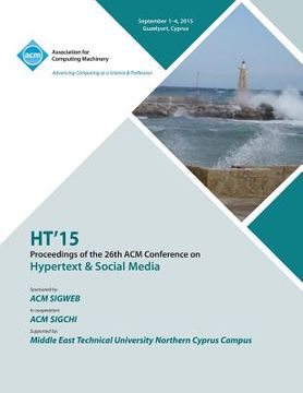 portada HT 15 26th ACM Conference on Hypertext and Social Media (en Inglés)