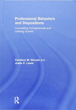 portada Professional Behaviors and Dispositions: Counseling Competencies and Lifelong Growth (in English)