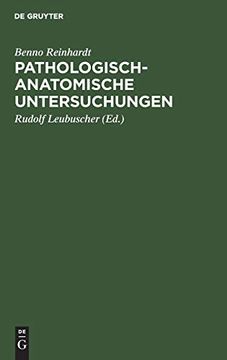 portada Pathologisch-Anatomische Untersuchungen (en Alemán)